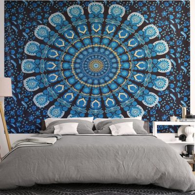 Bohemian Mandala Tapestry 1 - Mandala Tapestry