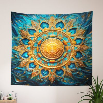 Hippie Bohemian Mandala Tapestry - Mandala Tapestry